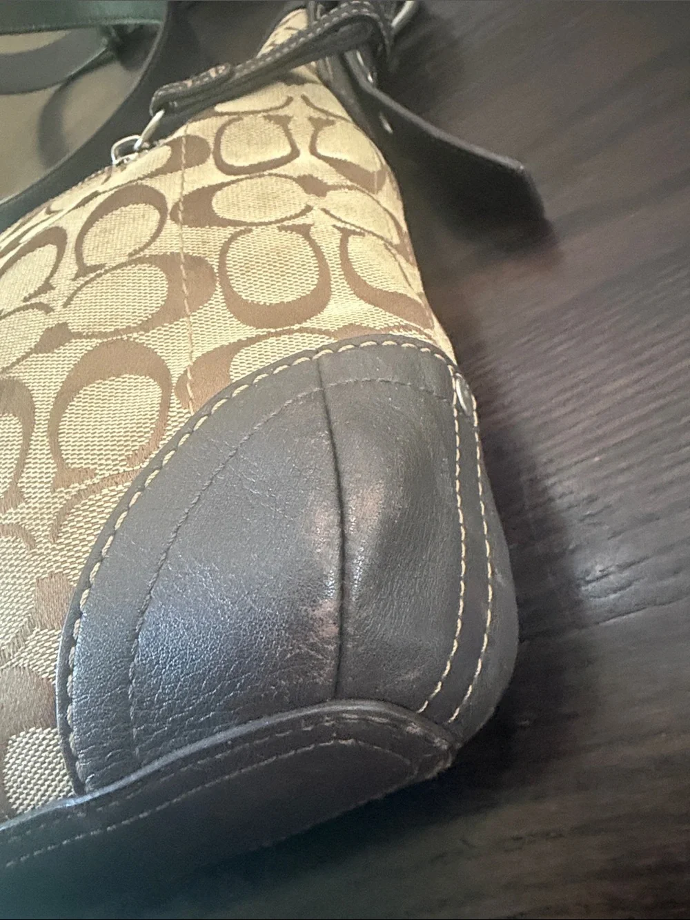 Coach Bleecker Signature Bucket/Duffle Bag